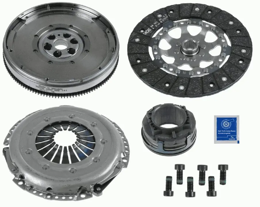 Комплект зчеплення (ZMS) AUDI/SKODA/VW A4/A6/Superb/Passat "1,8-2,0 "95-09 SACHS 2290601015 (фото 1)