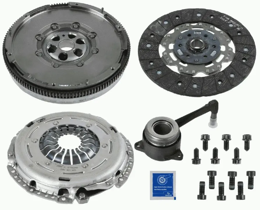 К-кт зчеплення ZMS Modul XTend plus CSC Audi A3, TT Seat Leon, Toledo Skoda Octavia VW Eos 2.0 TFSI 09.04-08.15 SACHS 2290 601 051 (фото 1)