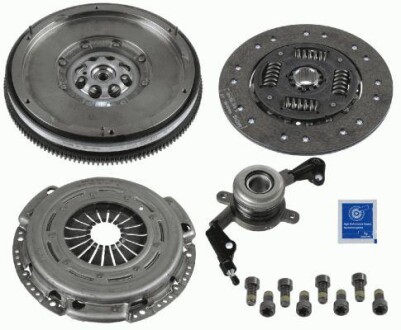 Комплект зчеплення (DMF) MERCEDES Sprinter CDI "06-16 SACHS 2290601099