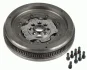 Двомасовий маховик (з болтами) AUDI A3 SEAT ALHAMBRA, ALTEA XL, LEON SKODA OCTAVIA II, SUPERB II, YETI VW BEETLE, CC B7, EOS, GOLF VI, JETTA IV, PASSAT ALLTRACK B7 1.8/2.0/3.6 09.04-07.19 SACHS 2295000513 (фото 1)