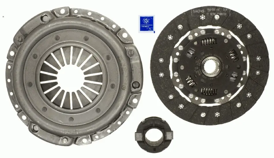 Комплект зчеплення MERCEDES W201/124 "2,3-2,6 "86-93 SACHS 3000145001 (фото 1)
