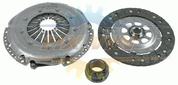 Комплект зчеплення AUDI/SKODA/VW A4/Superb/Passat "1,9TDi "98-05 SACHS 3000844701 (фото 1)