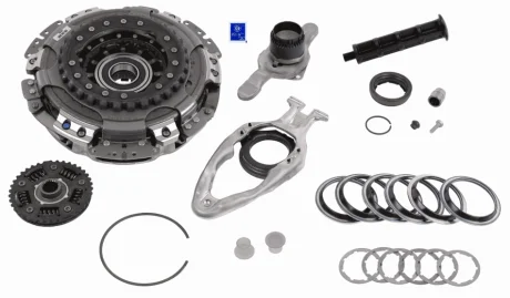 Комплект зчеплення (DCT) VAG A1/A3/TT/Ibiza/Fabia/Octavia/Rapid/Superb/CC/Golf/Passat "1,0-2,7 "15>> SACHS 3000943003