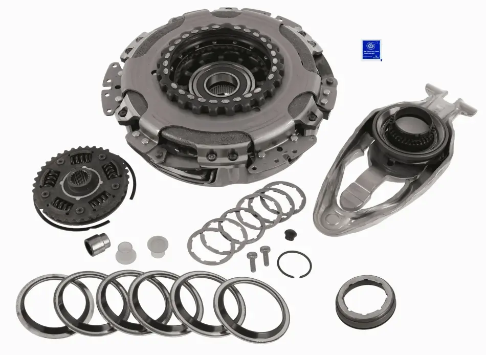 Комплект зчеплення VW Polo V 1.4 TDI 14- CUSA/CYZB/CUTA, DSG7-0AM/0CW (DQ200) SACHS 3000 943 016 (фото 1)