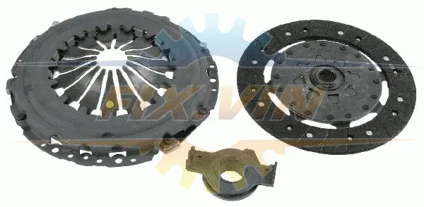 Комплект зчеплення ALFA ROMEO/FIAT 147/Brava/Doblo/Marea/Multipla/stilo "1,9JDi "98>> SACHS 3000951531 (фото 1)