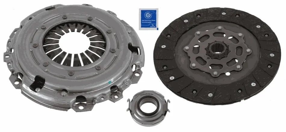 Комплект зчеплення SUBARU Forester/Legacy/Outback "2,0-2,5 "02-09 SACHS 3000951592 (фото 1)