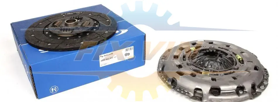 Комплект зчеплення Crafter 2.5TDI (BJM/120kW) 260mm SACHS 3000 951 932 (фото 1)