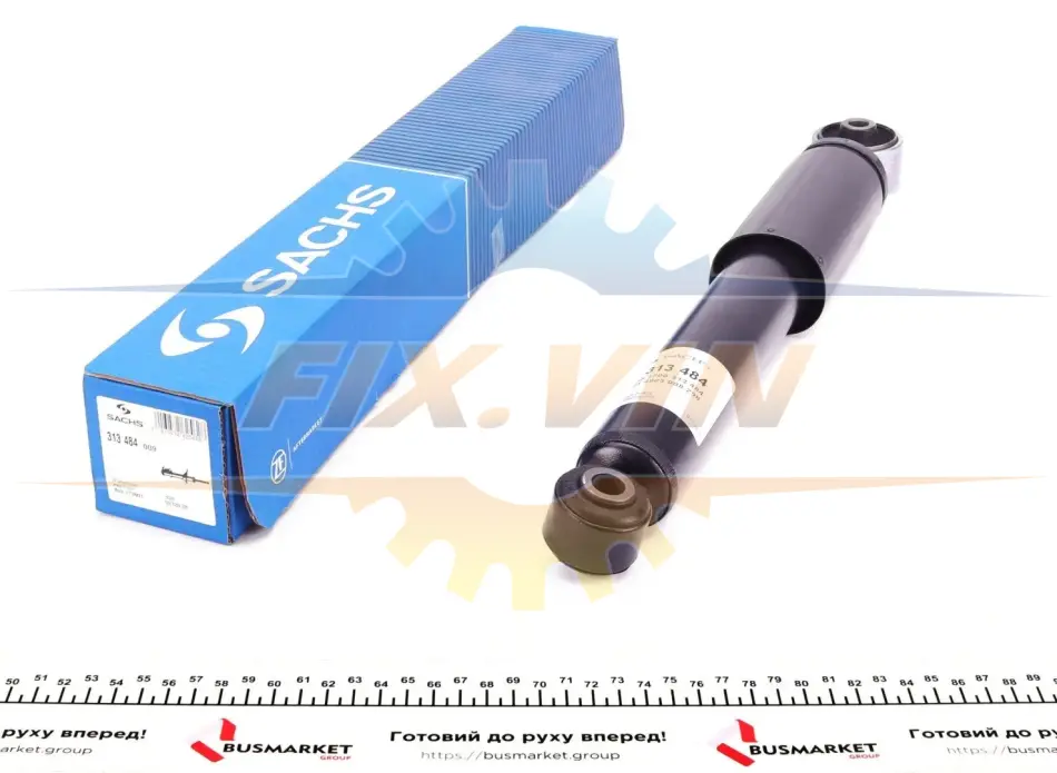 Амортизатор Super Touring газовий задній SACHS 313 484 (фото 1)