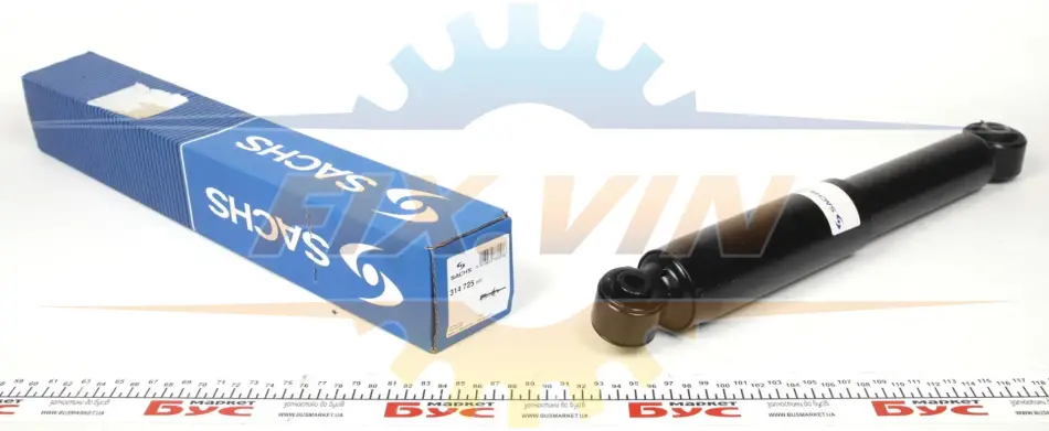Амортизатор VW Multivan/T5 "R "HD "03-09 "(Gas) SACHS 314725 (фото 1)