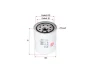 Фильтр 80x100 SAKURA C1608 (фото 1)