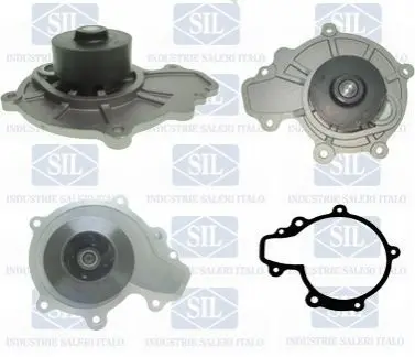 Насос охолоджуючої рідини, з ущільненням CHEVROLET CAPTIVA, CRUZE, EPICA, LACETTI, NUBIRA, ORLANDO DAEWOO LACETTI OPEL ANTARA A 1.8/2.0D 02.04- SALERI SIL PA1453 (фото 1)