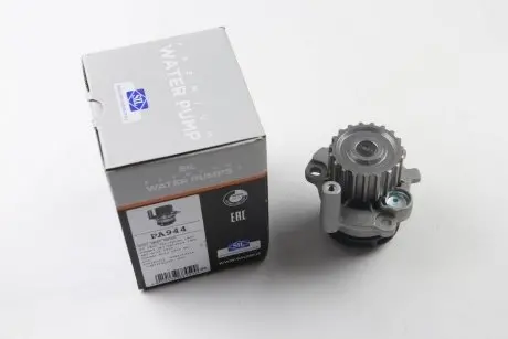 Насос охолоджуючої рідини, з ущільненням AUDI A3 SEAT CORDOBA, CORDOBA VARIO, IBIZA II, INCA, LEON, TOLEDO II SKODA OCTAVIA I VW BORA, BORA I, CADDY II, CADDY II/MINIVAN 1.9D 11.95-03.10 SALERI SIL PA944