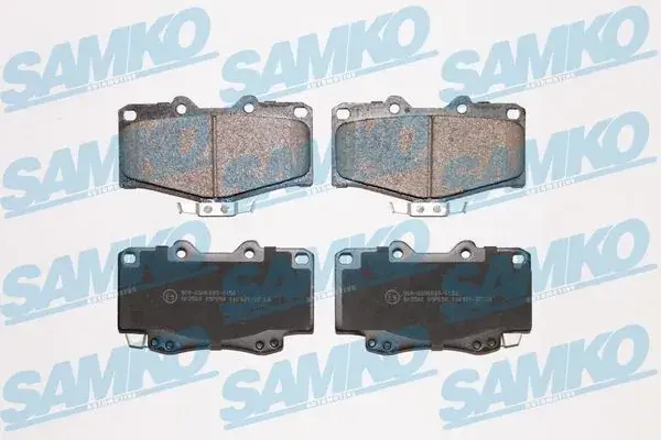 Колодки гальмівні SAMKO 5SP058 (фото 1)