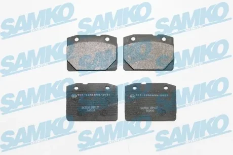 Колодки гальмівні SAMKO 5SP127