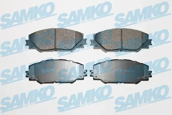 Колодки гальмівні SAMKO 5SP1282 (фото 1)
