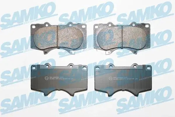 Колодки гальмівні SAMKO 5SP1379 (фото 1)