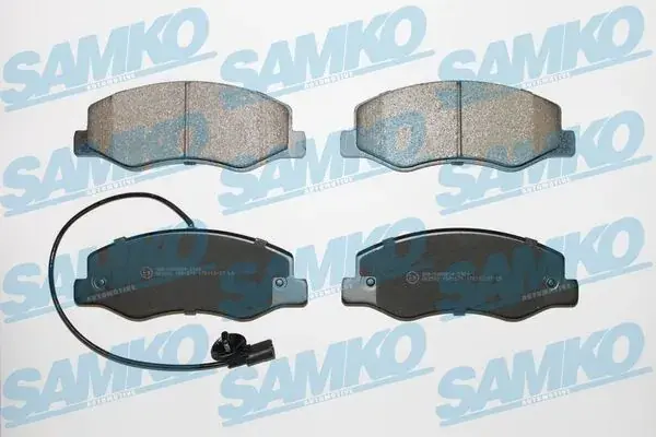 Колодки задні SAMKO 5SP1570 (фото 1)