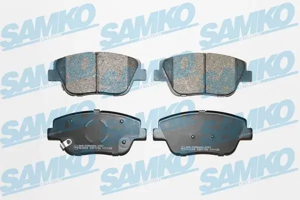Колодки гальмівні SAMKO 5SP1736 (фото 1)