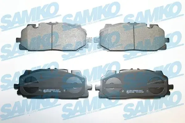 Колодки гальмівні SAMKO 5SP2102 (фото 1)