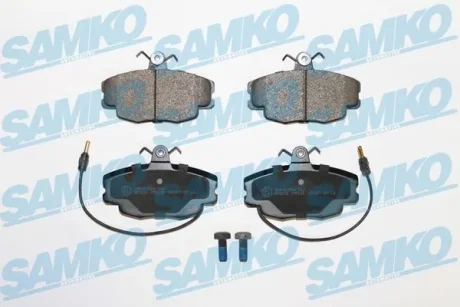 Колодки передні (дисковые) SAMKO 5SP220