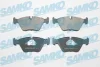 Колодки гальмівні SAMKO 5SP296 (фото 1)