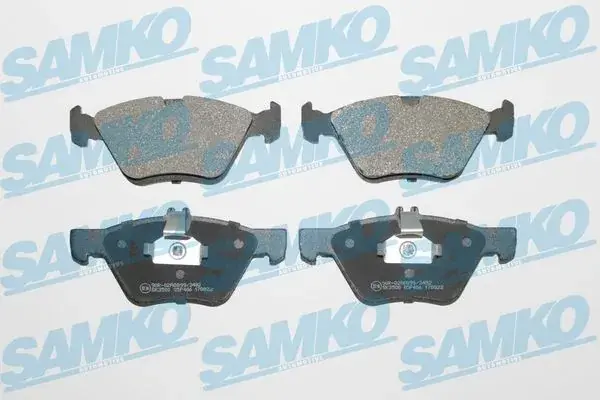 Колодки гальмівні SAMKO 5SP406 (фото 1)