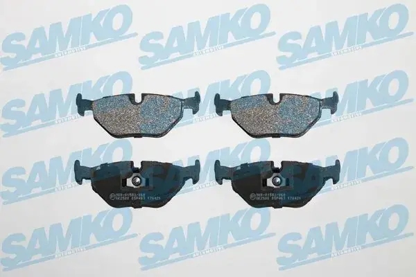 Колодки гальмівні SAMKO 5SP463 (фото 1)