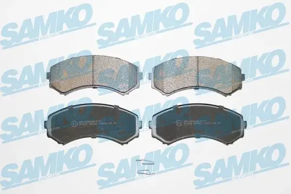 Колодки гальмівні SAMKO 5SP569 (фото 1)
