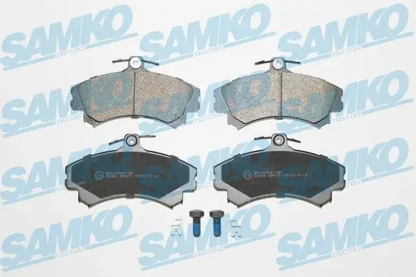 Колодки гальмівні SAMKO 5SP615 (фото 1)