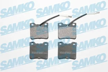 Колодки задні SAMKO 5SP623