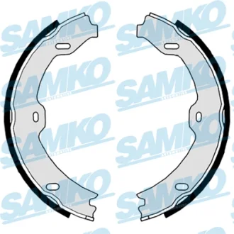Колодки гальмівні SAMKO 89020