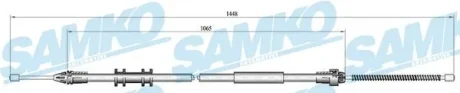 Трос зчеплення SAMKO C0702B