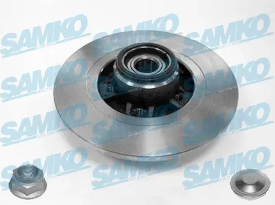 Диск гальмівний SAMKO R1033PCA (фото 1)