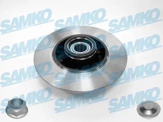 Диск гальмівний SAMKO R1055PCA (фото 1)