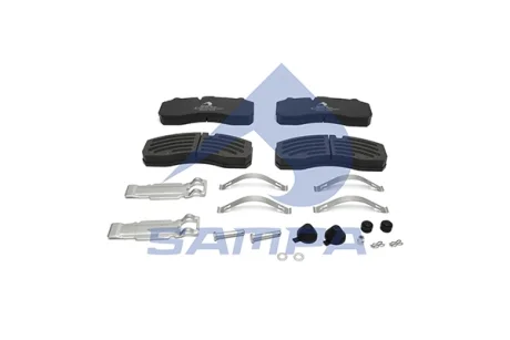 Комплект тормозных колодок SAMPA 096605