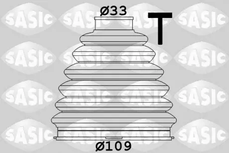Комплект пильника, приводний вал SASIC 1900004