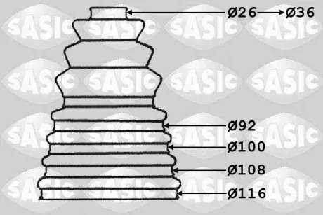 Пильовик SASIC 1904010