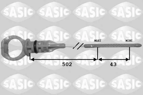 Щуп рівня олії PSA DV6ATED4(9HV)/DV6BTUD4(9HT) (вир-во Sasic) SASIC 1940019