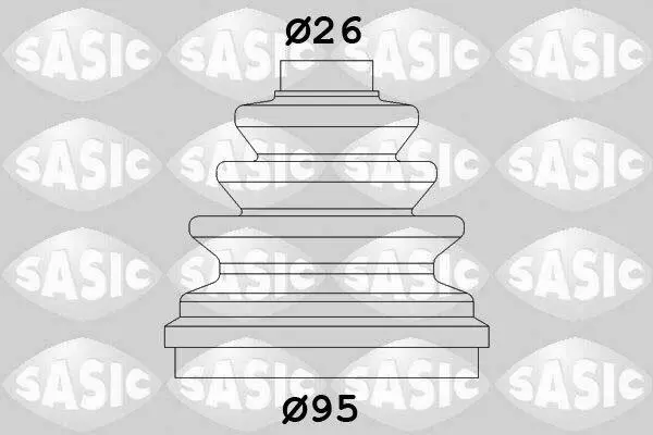 Пильовик п/о SASIC 2933953 (фото 1)