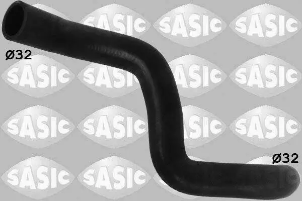 Патрубок радіатора OPEL Astra H, Zafira Sasic SASIC 3406124 (фото 1)