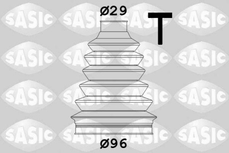 Комплект пильника, приводний вал SASIC 4003466