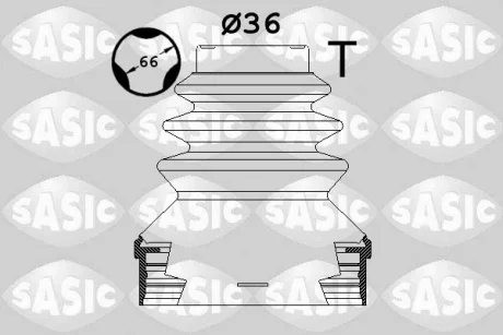 1900036 - Пильовик привідного валу SASIC SAS1900036