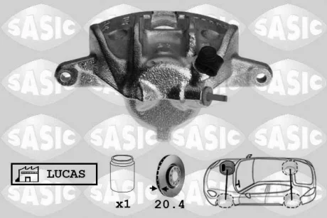 Суппорт передній SASIC SCA0089