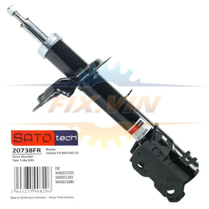 SATO Амортизатор Infiniti FX 45, FX35 2003-2007 FR SATO TECH 20738FR (фото 1)