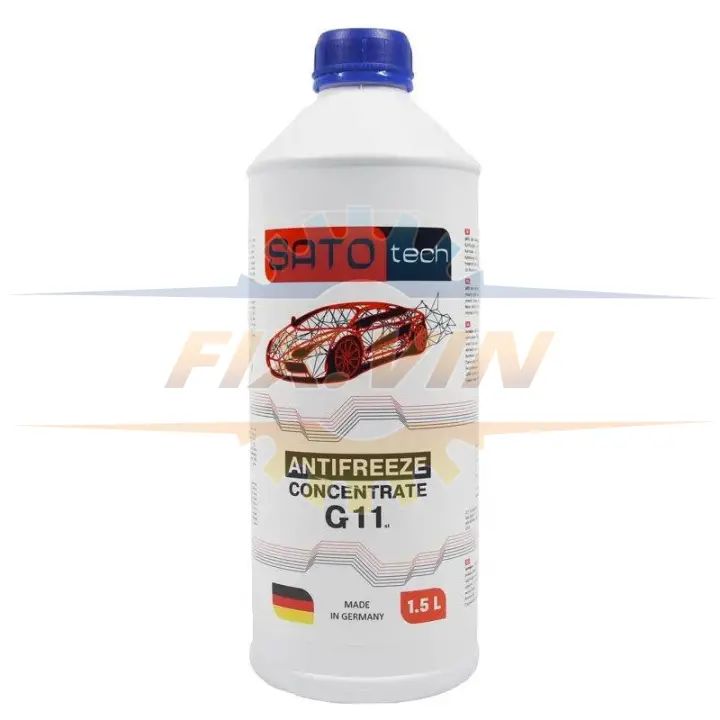 SATO Антифриз синий (-80С) 1,5л. G11 SATO TECH G1101B (фото 1)