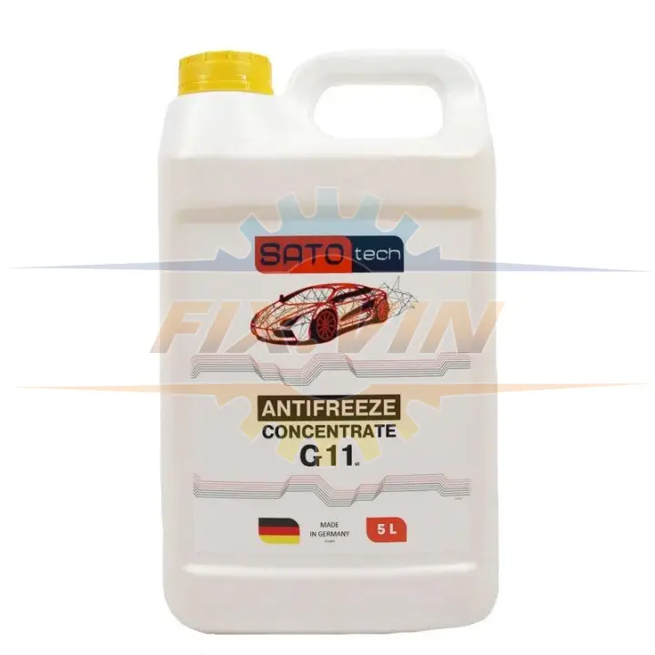 SATO Антифриз желтый (-80С) 5л. G11 SATO TECH G1105Y (фото 1)