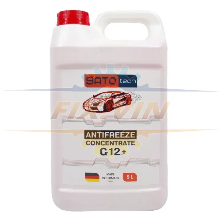 SATO Антифриз лиловый (-80С) 5л. G12+ SATO TECH G1215P (фото 1)