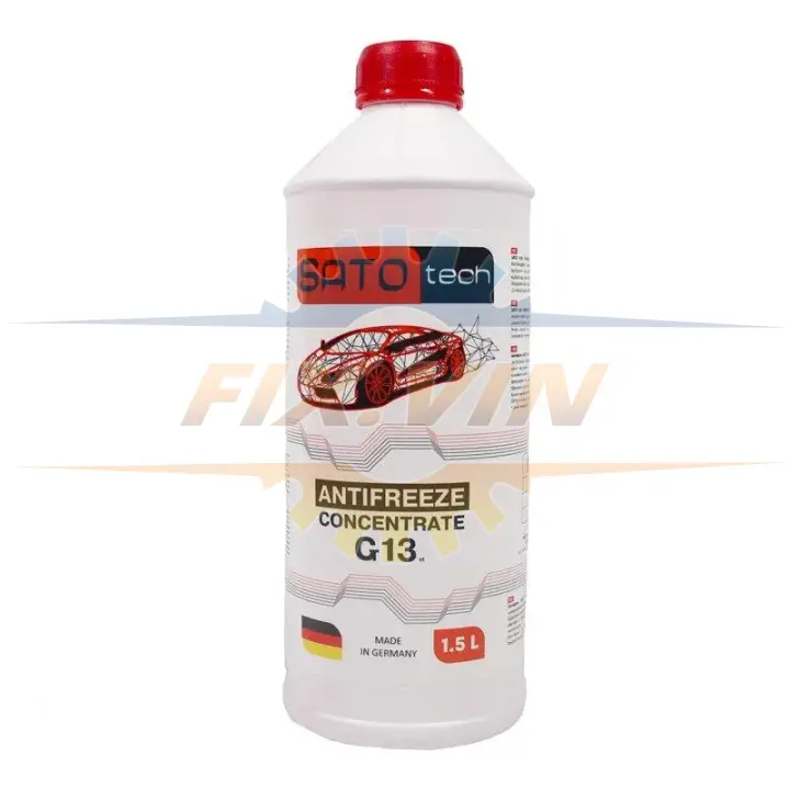 SATO Антифриз лиловый (-80С) 1,5л. G13 SATO TECH G1301P (фото 1)