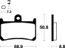 Гальмівні колодки SBS MSS 134 (фото 1)