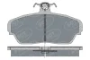 Гальмівні колодки передні BRAKE PADS (ГАЗ 3302, Газель, Соболь) (3302-3501800) (3302-3501170) SCT SP 187 PR (фото 1)